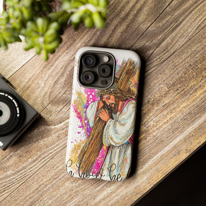 Inspirational Christian Phone Cover ("In Your Hands" Design)