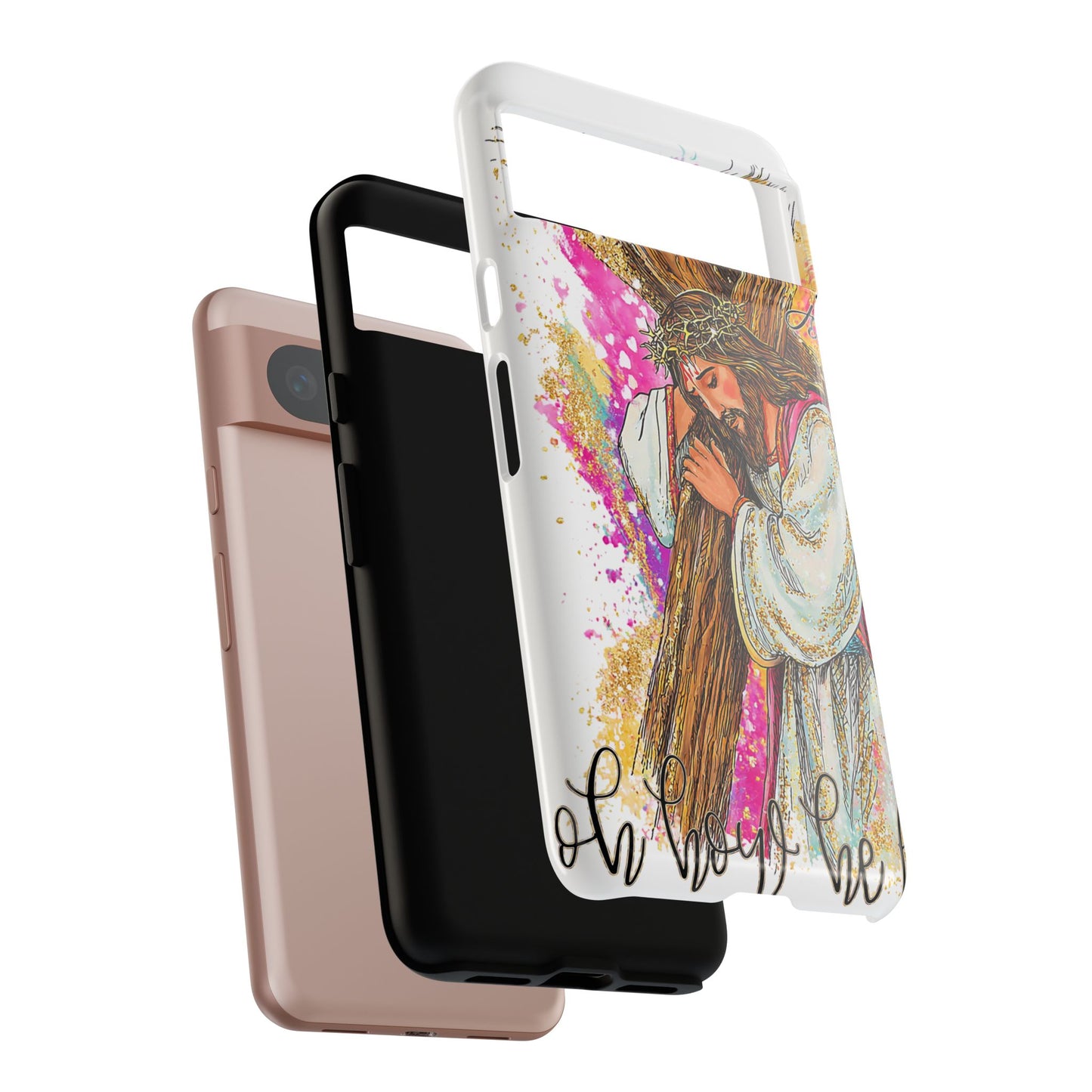 Inspirational Christian Phone Cover ("In Your Hands" Design)