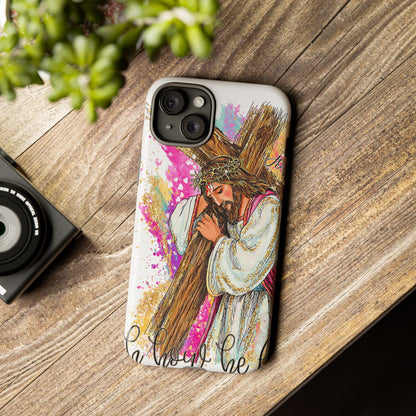 Inspirational Christian Phone Cover ("In Your Hands" Design)