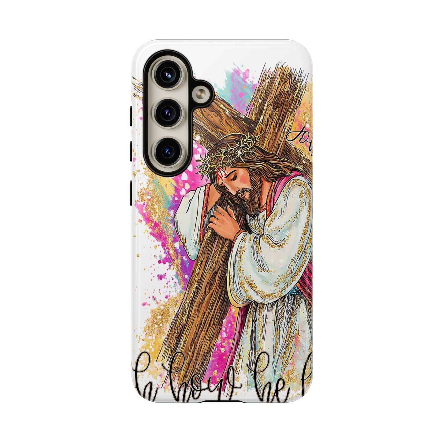Inspirational Christian Phone Cover ("In Your Hands" Design)
