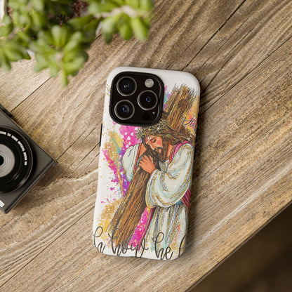 Inspirational Christian Phone Cover ("In Your Hands" Design)