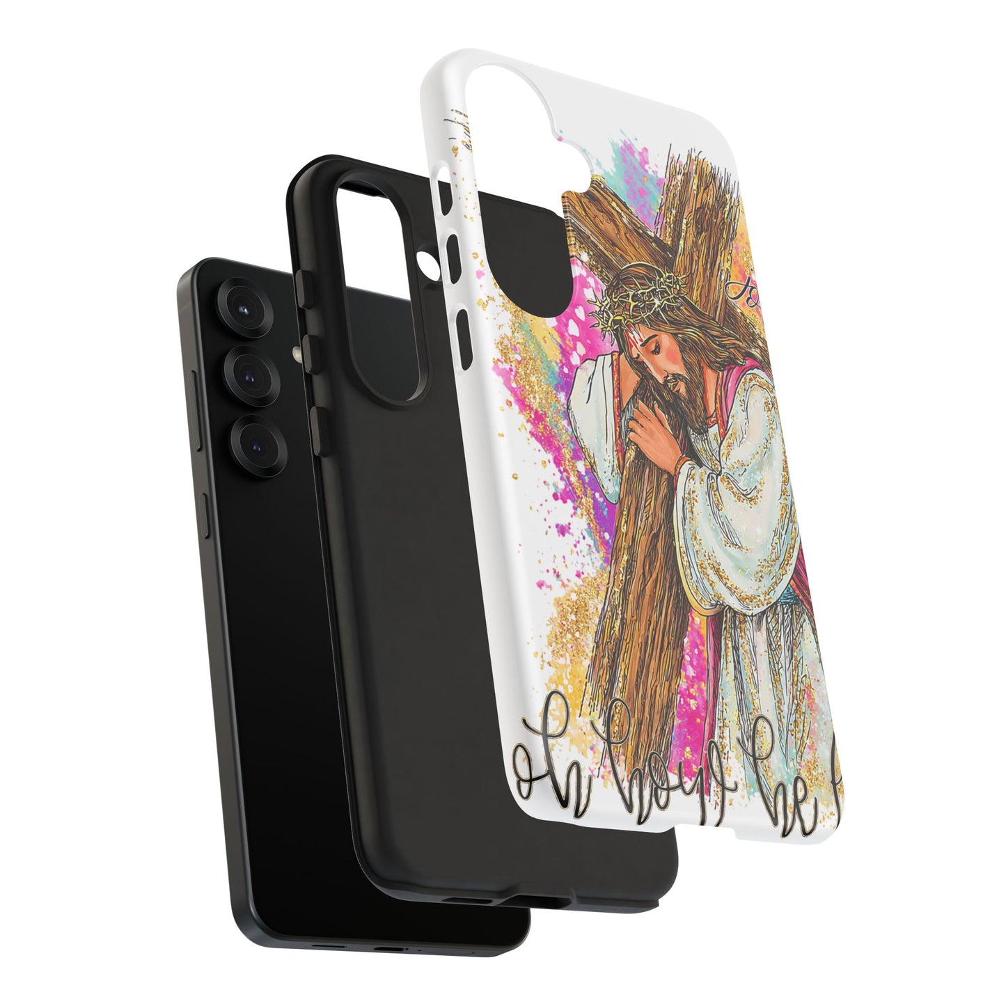 Inspirational Christian Phone Cover ("In Your Hands" Design)