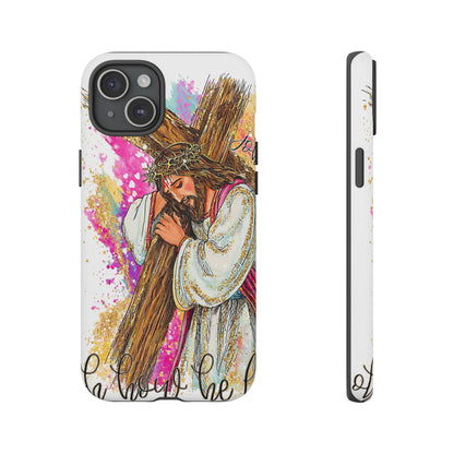 Inspirational Christian Phone Cover ("In Your Hands" Design)