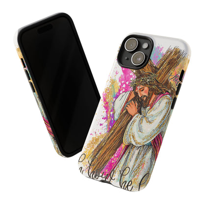 Inspirational Christian Phone Cover ("In Your Hands" Design)