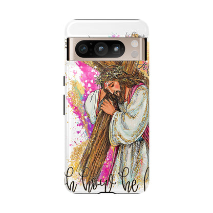 Inspirational Christian Phone Cover ("In Your Hands" Design)