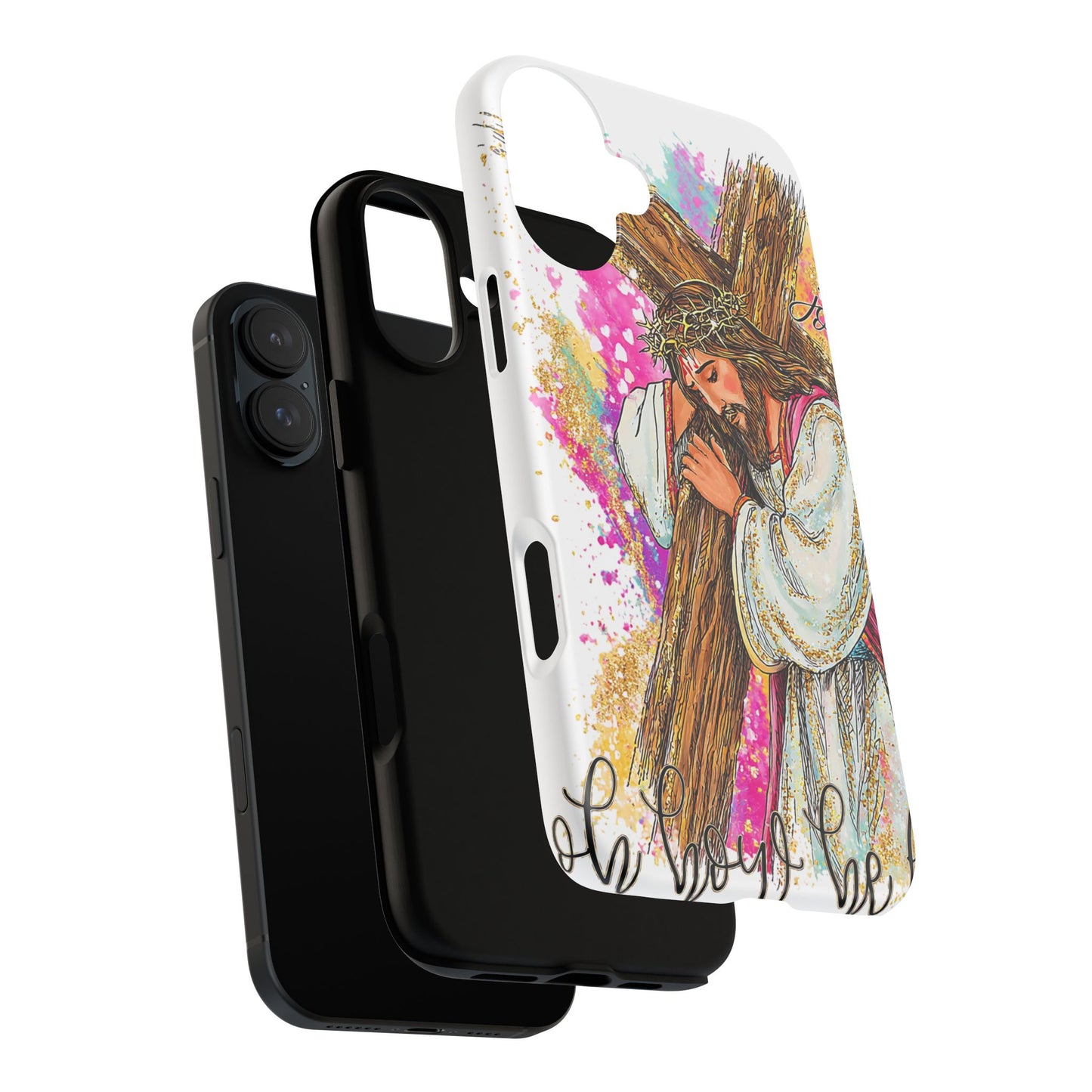 Inspirational Christian Phone Cover ("In Your Hands" Design)