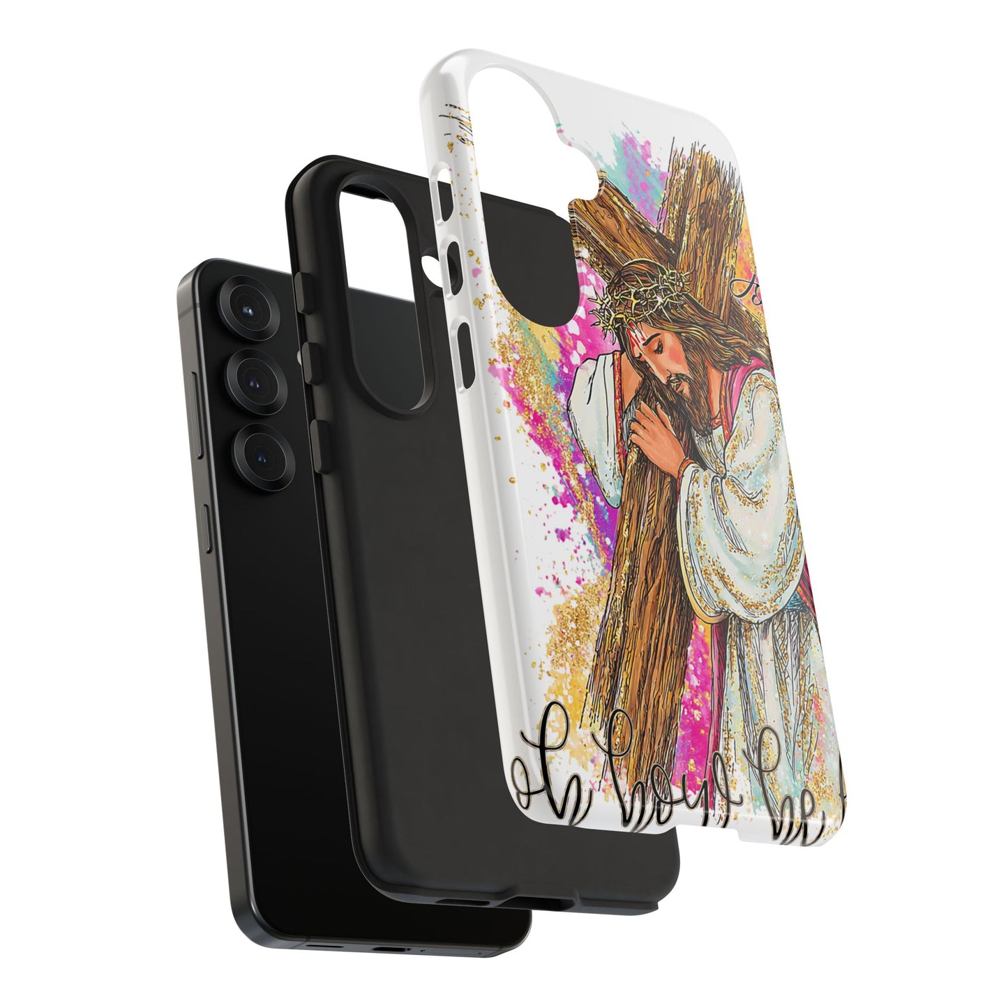 Inspirational Christian Phone Cover ("In Your Hands" Design)