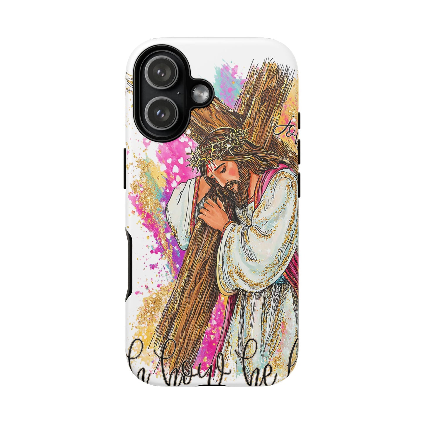 Inspirational Christian Phone Cover ("In Your Hands" Design)