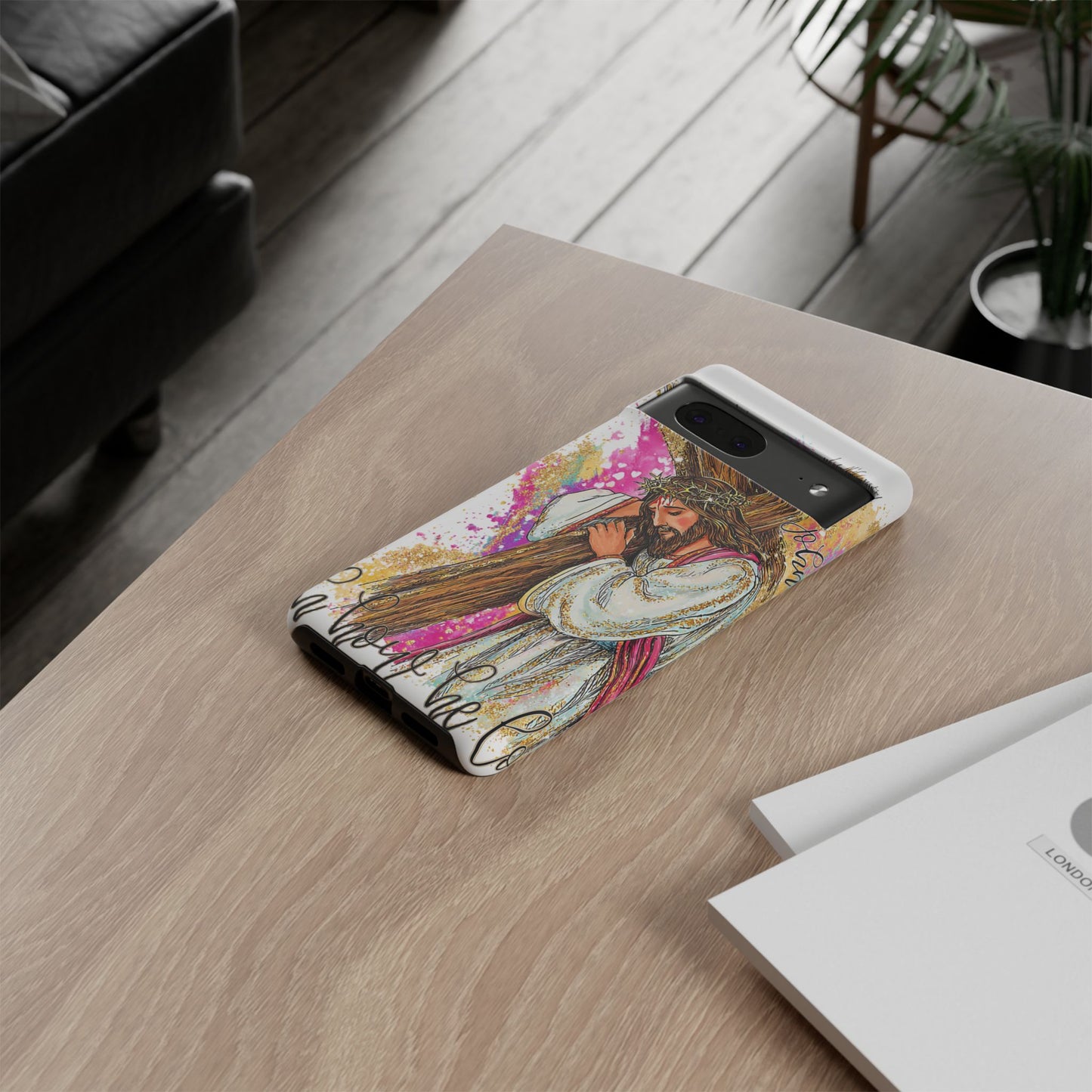 Inspirational Christian Phone Cover ("In Your Hands" Design)