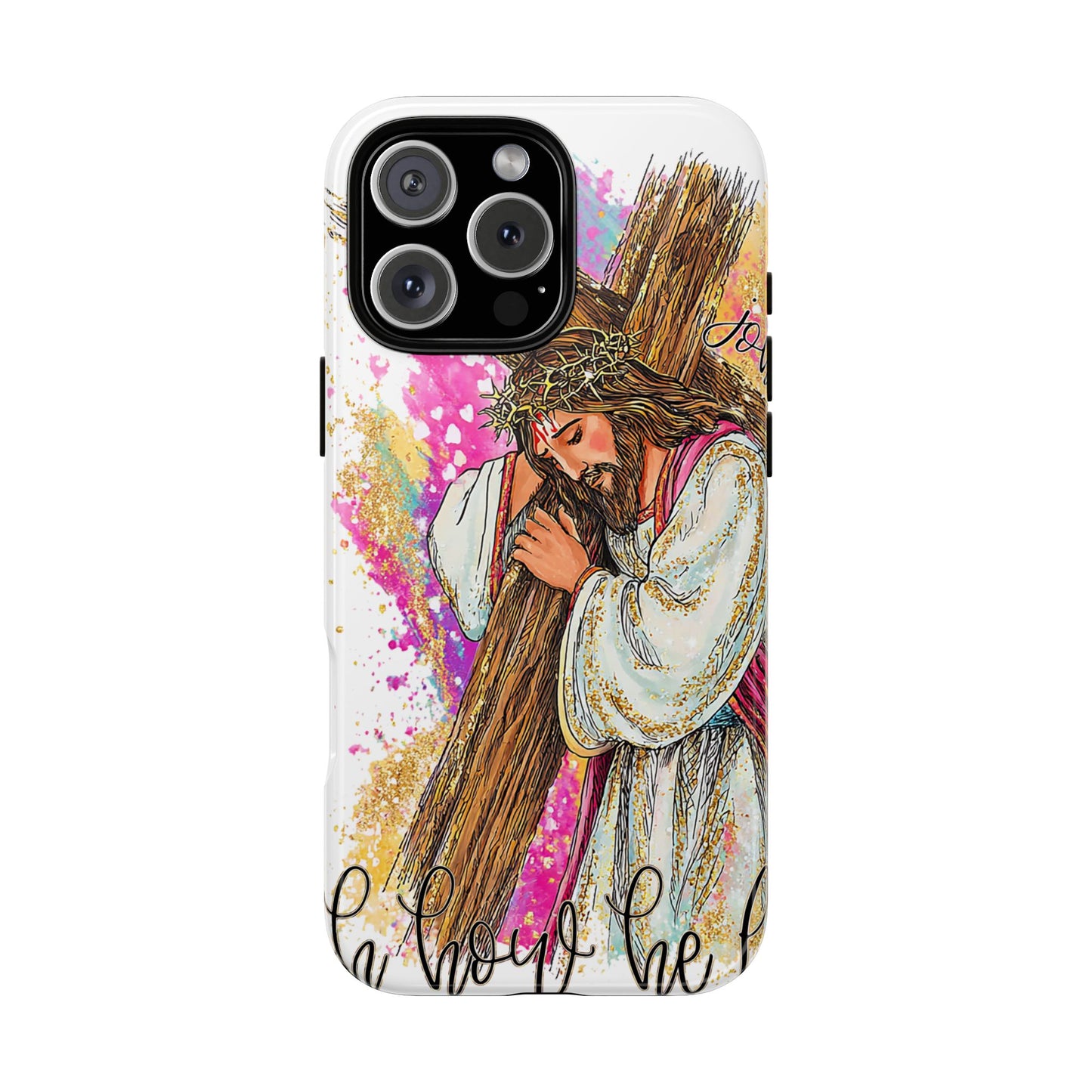 Inspirational Christian Phone Cover ("In Your Hands" Design)