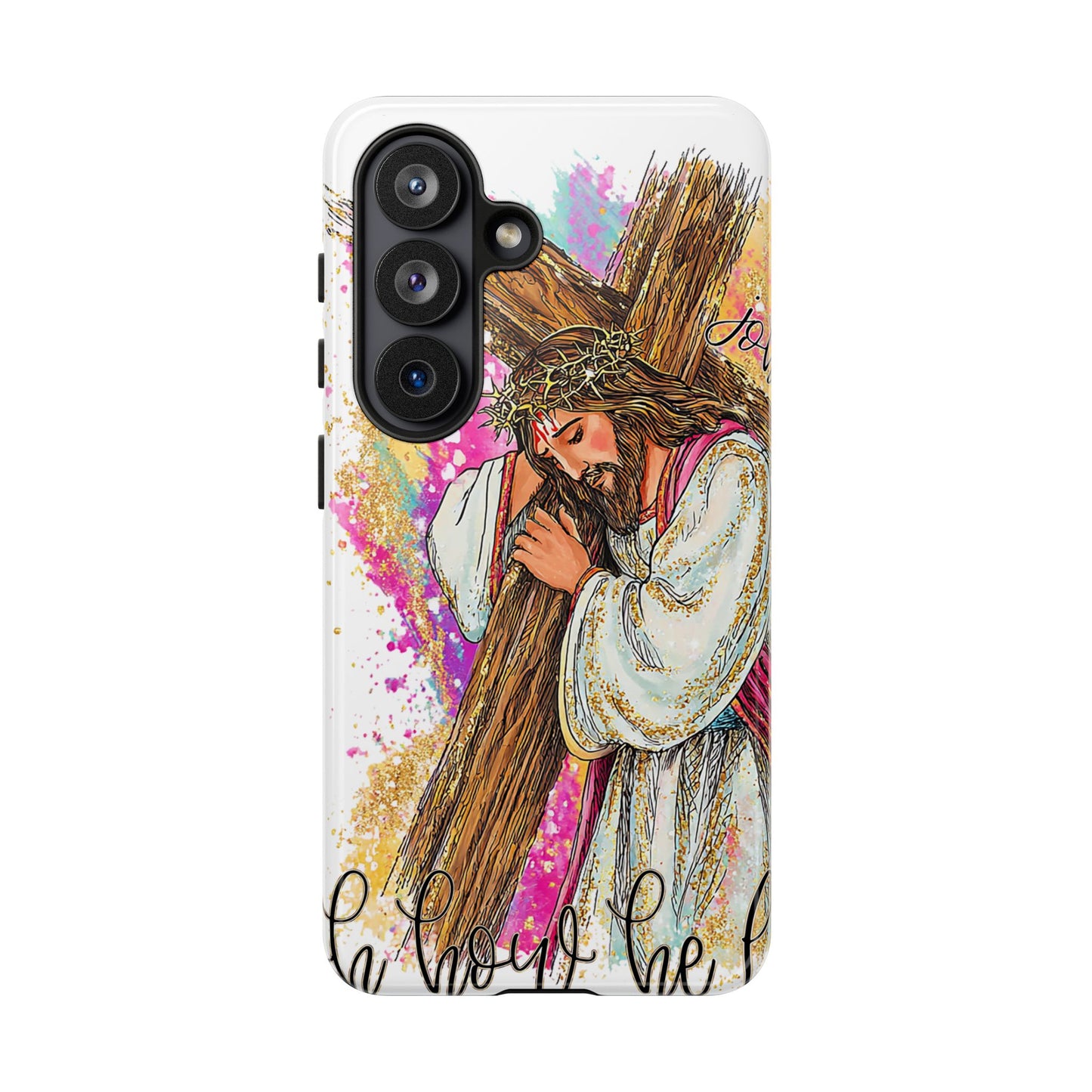Inspirational Christian Phone Cover ("In Your Hands" Design)