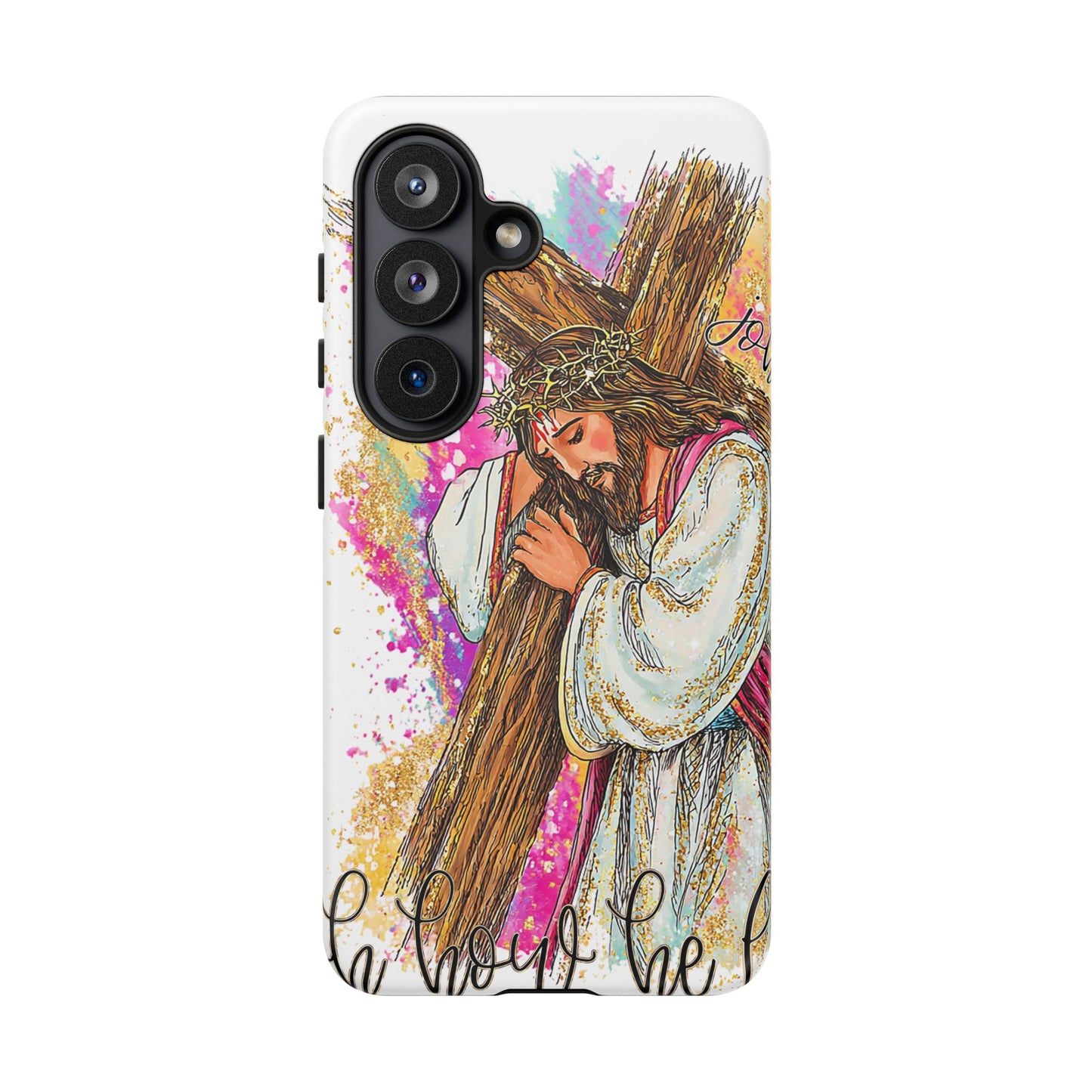 Inspirational Christian Phone Cover ("In Your Hands" Design)