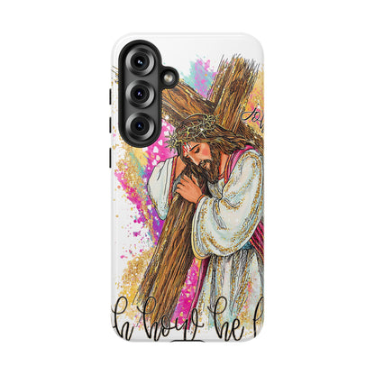 Inspirational Christian Phone Cover ("In Your Hands" Design)