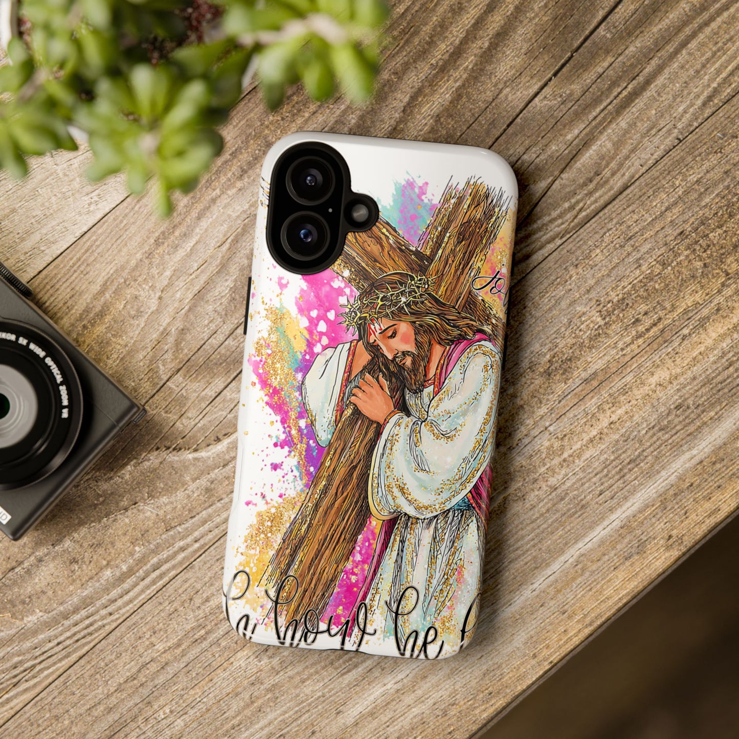 Inspirational Christian Phone Cover ("In Your Hands" Design)