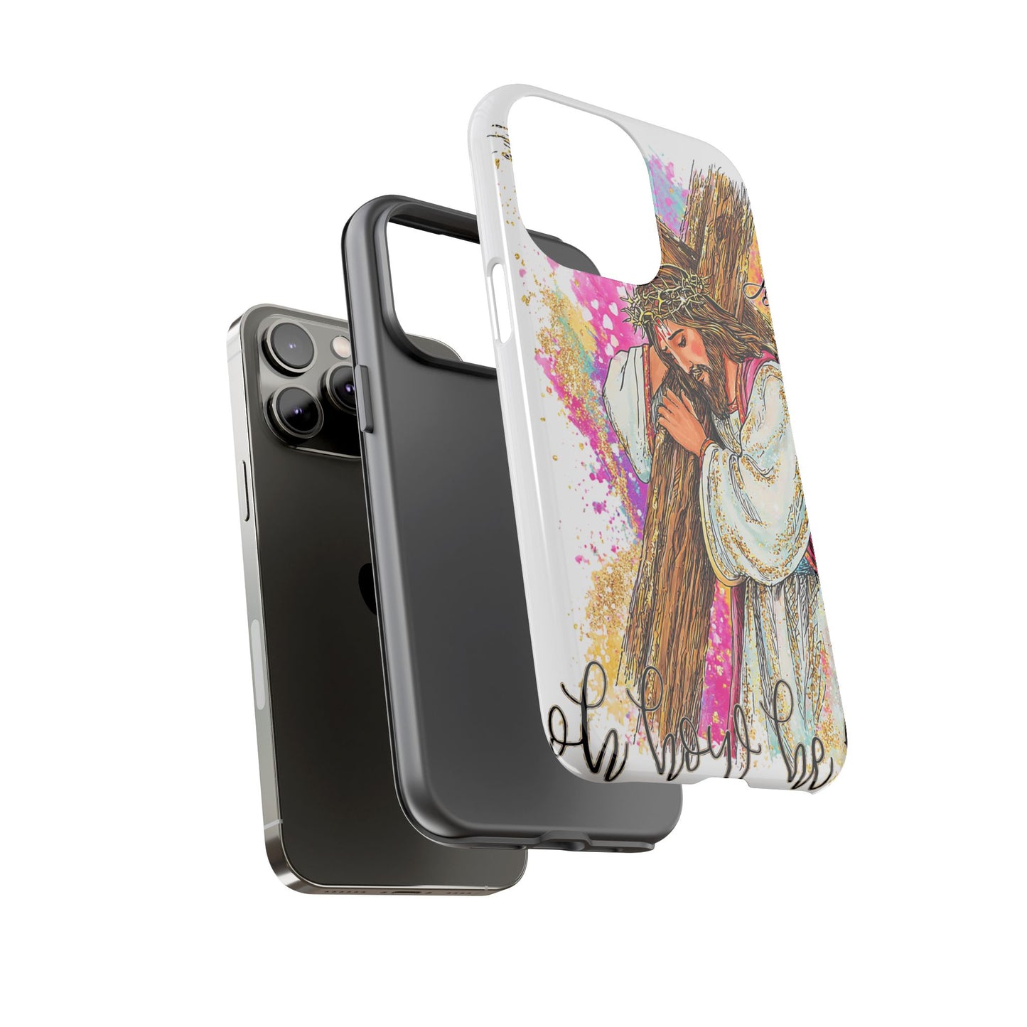 Inspirational Christian Phone Cover ("In Your Hands" Design)