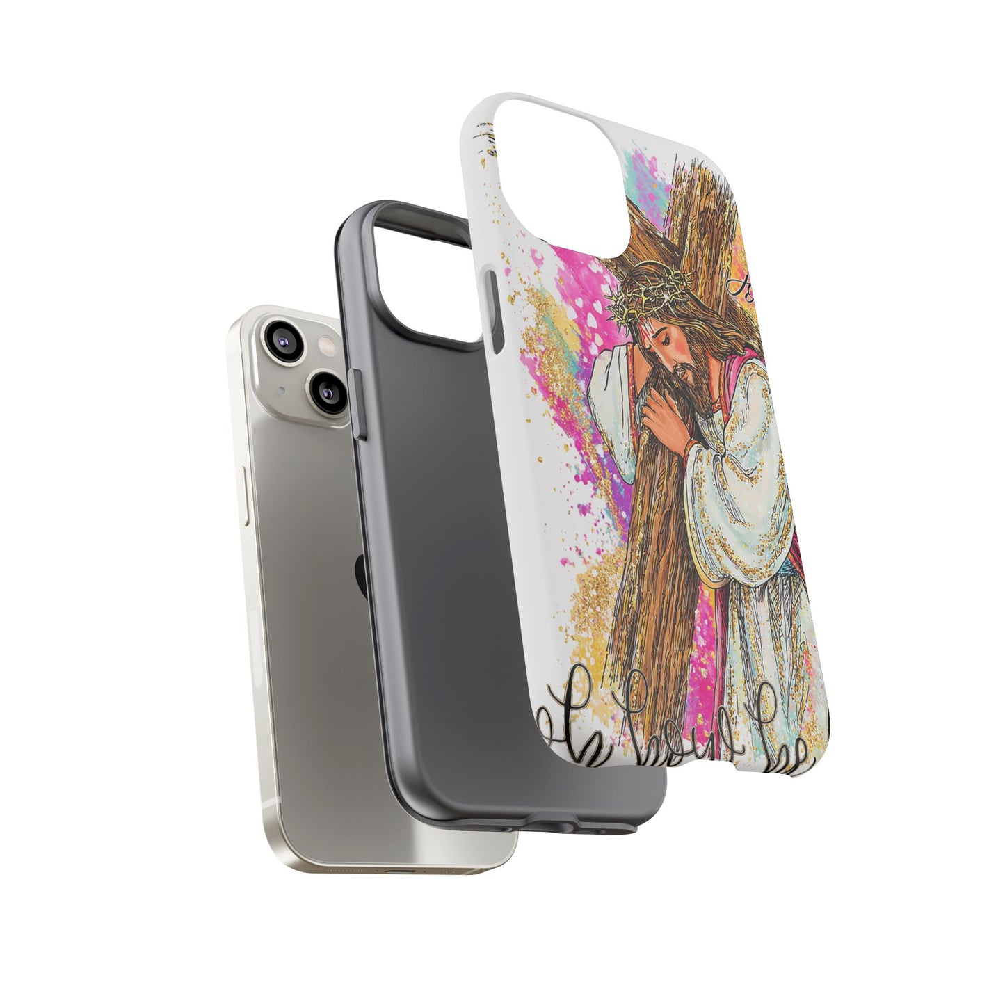 Inspirational Christian Phone Cover ("In Your Hands" Design)