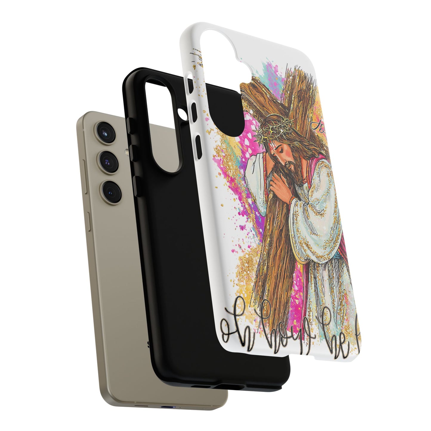 Inspirational Christian Phone Cover ("In Your Hands" Design)