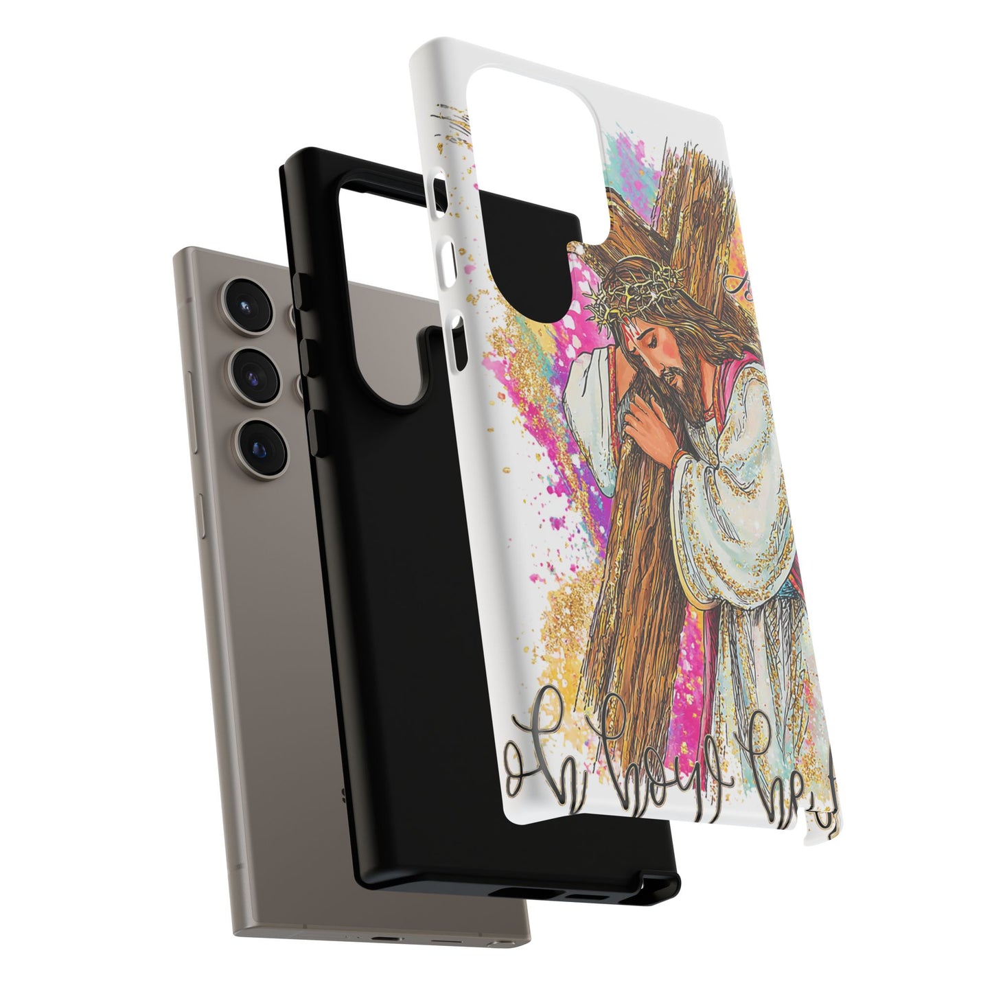 Inspirational Christian Phone Cover ("In Your Hands" Design)