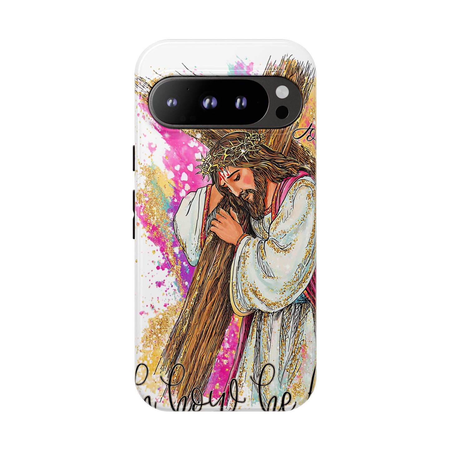 Inspirational Christian Phone Cover ("In Your Hands" Design)