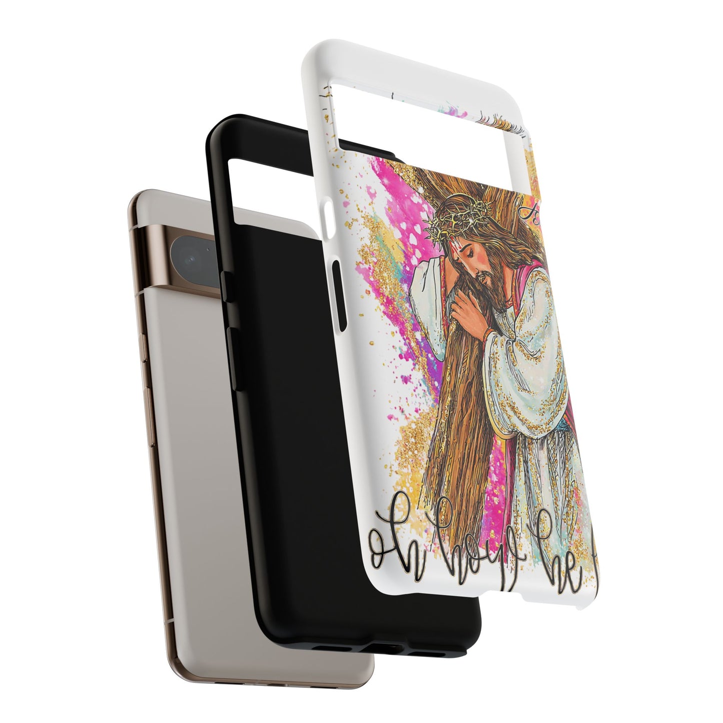 Inspirational Christian Phone Cover ("In Your Hands" Design)