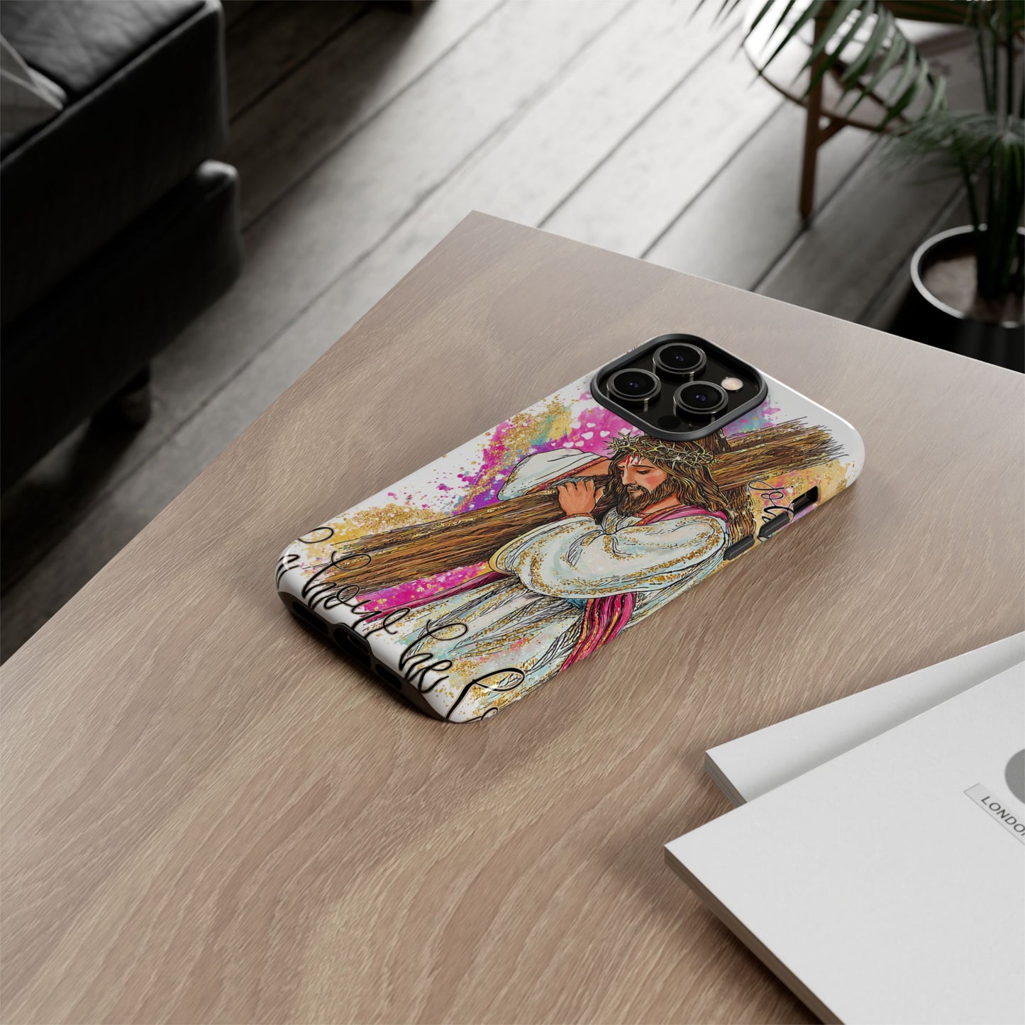 Inspirational Christian Phone Cover ("In Your Hands" Design)