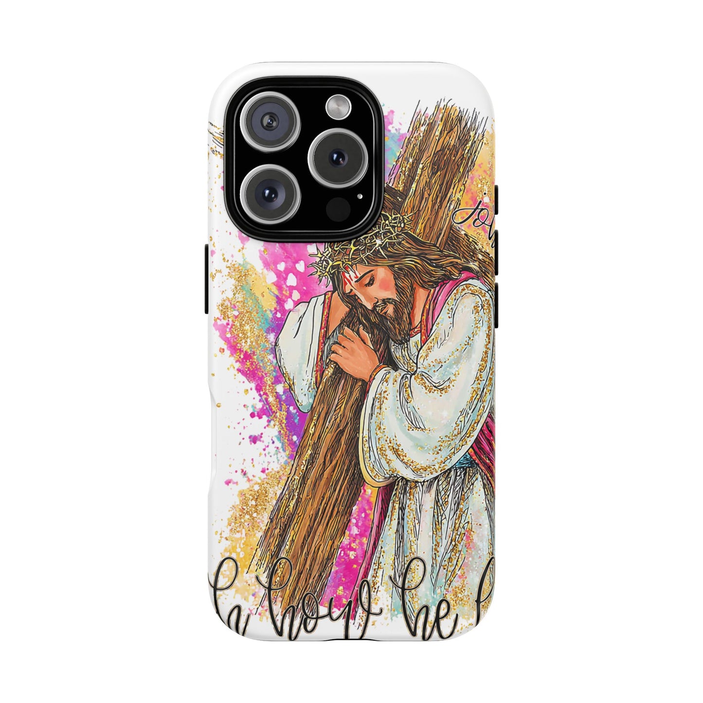 Inspirational Christian Phone Cover ("In Your Hands" Design)