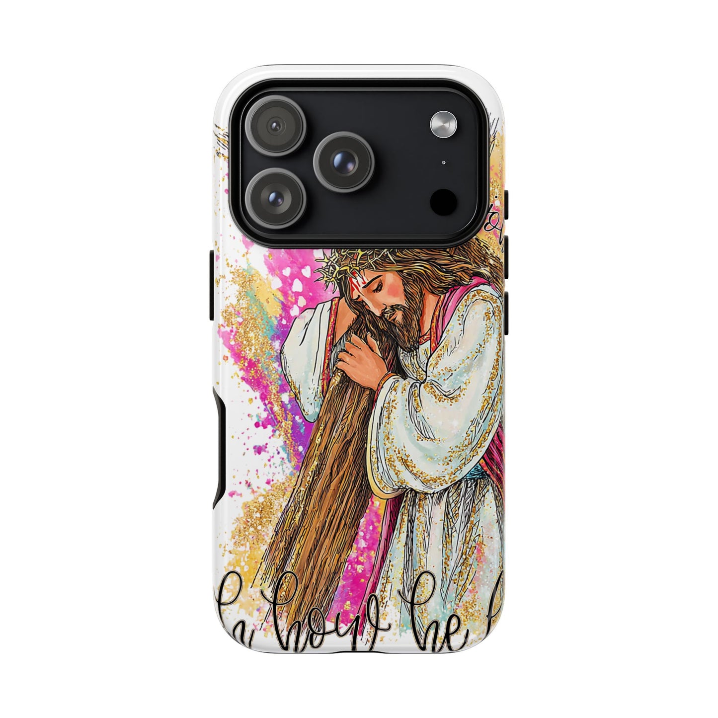 Inspirational Christian Phone Cover ("In Your Hands" Design)