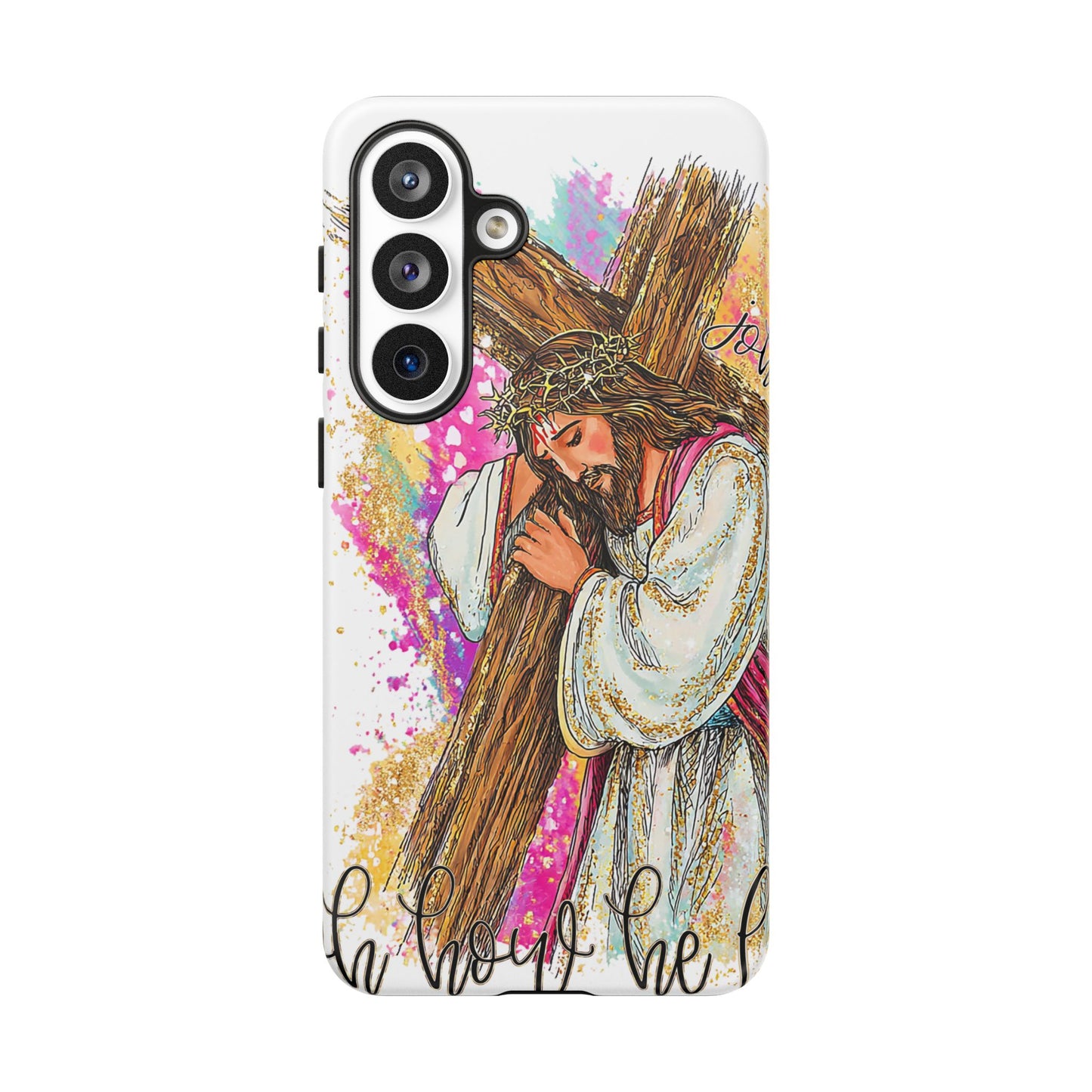 Inspirational Christian Phone Cover ("In Your Hands" Design)