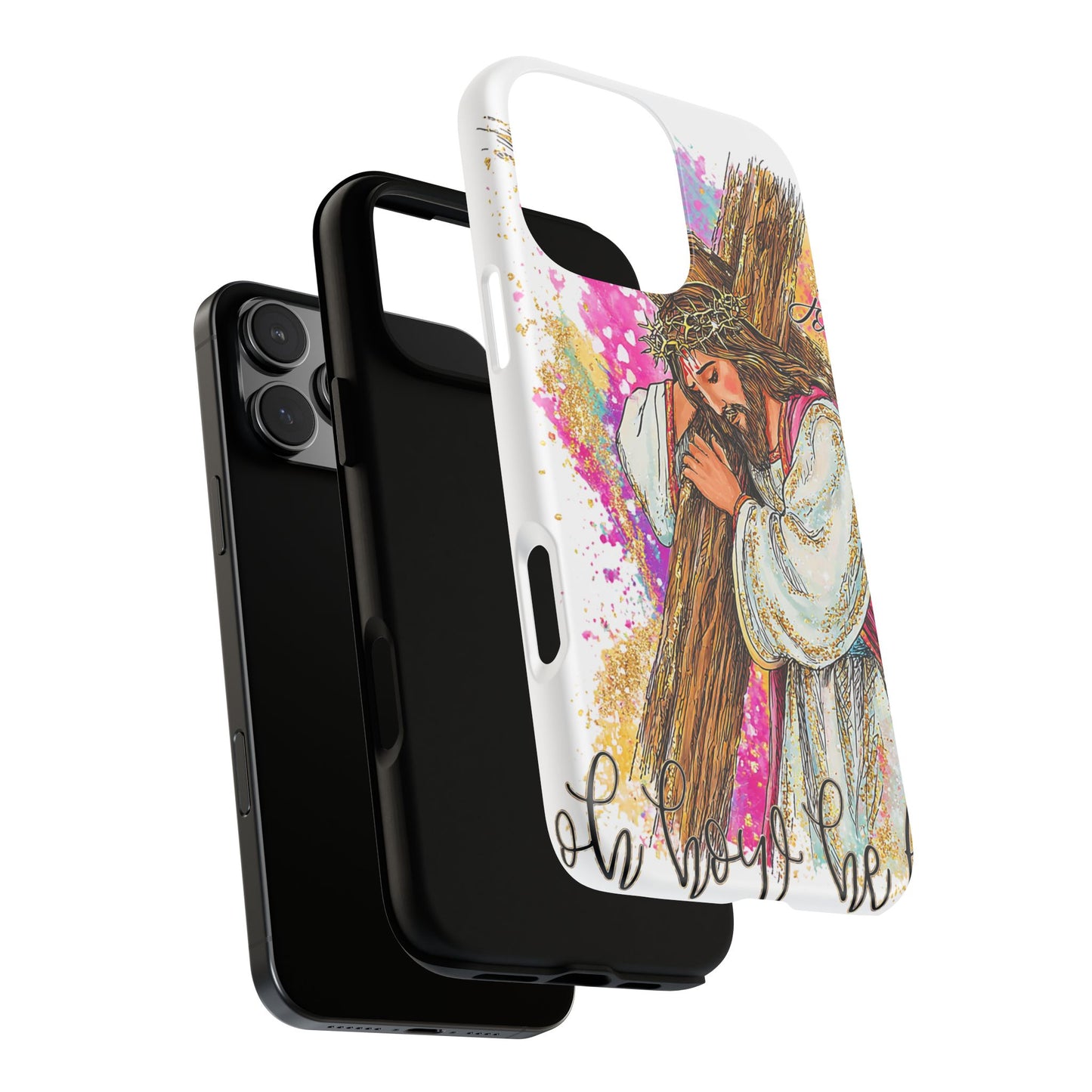 Inspirational Christian Phone Cover ("In Your Hands" Design)