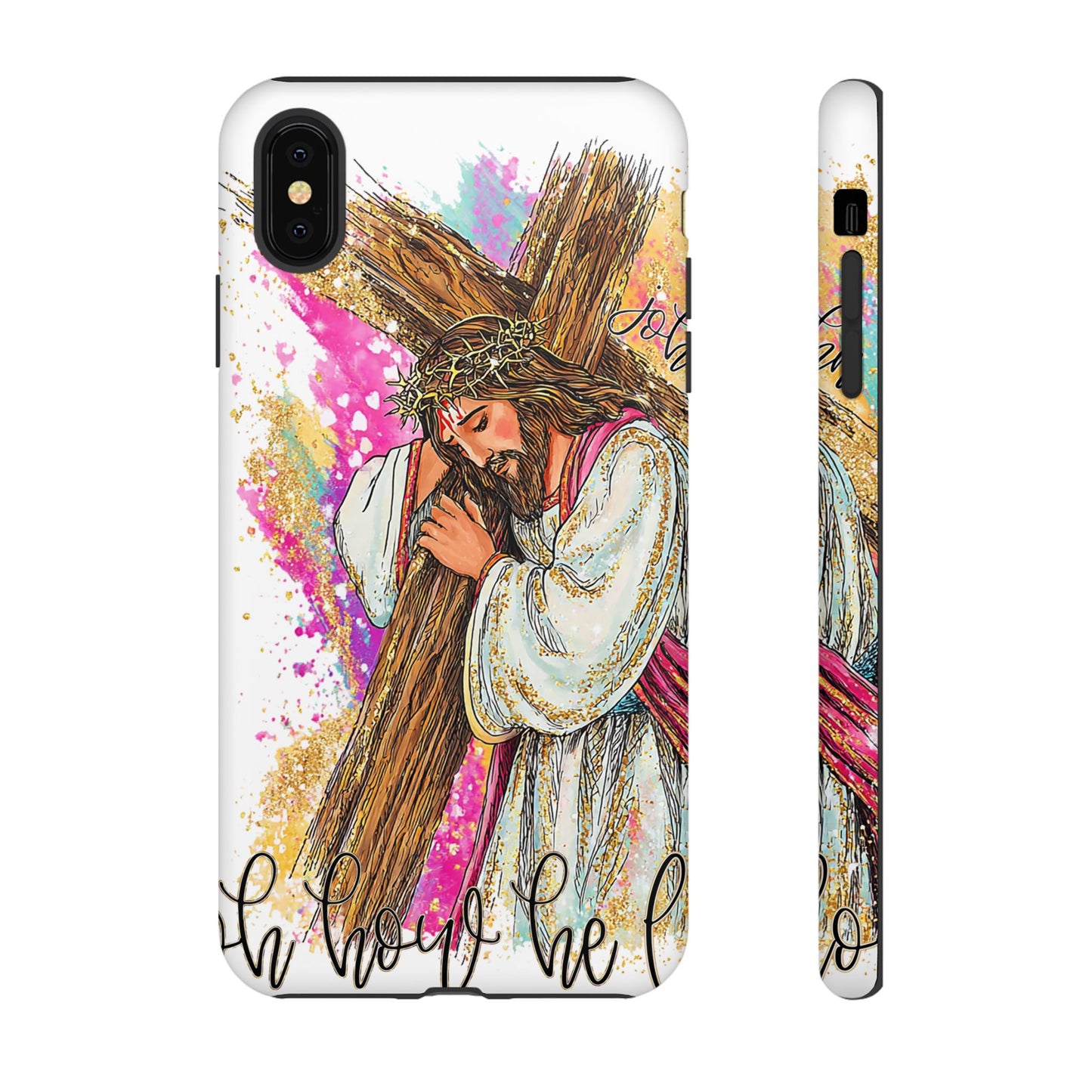 Inspirational Christian Phone Cover ("In Your Hands" Design)