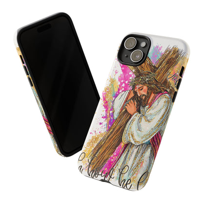 Inspirational Christian Phone Cover ("In Your Hands" Design)