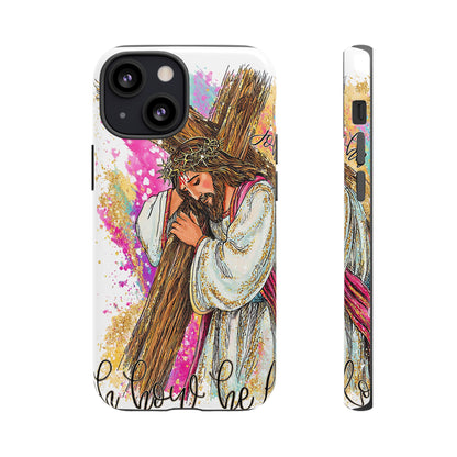 Inspirational Christian Phone Cover ("In Your Hands" Design)