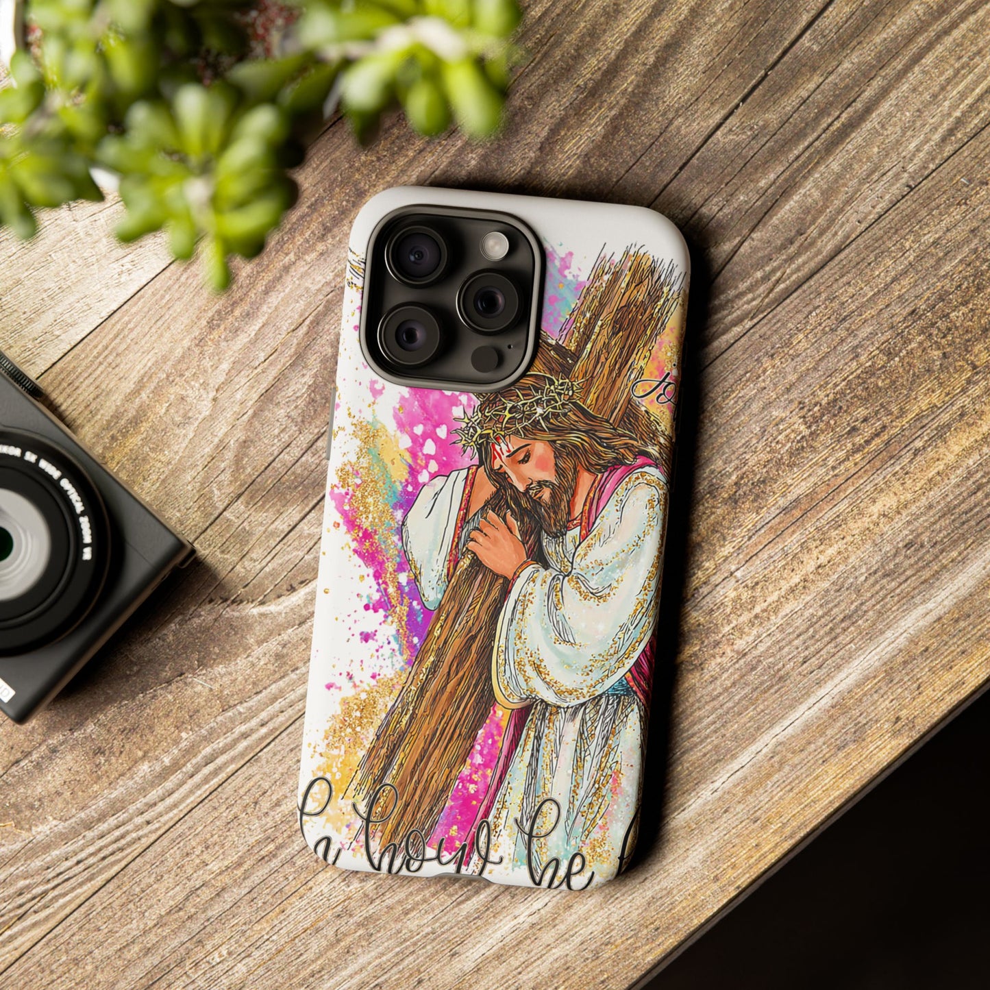 Inspirational Christian Phone Cover ("In Your Hands" Design)