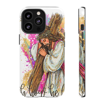 Inspirational Christian Phone Cover ("In Your Hands" Design)