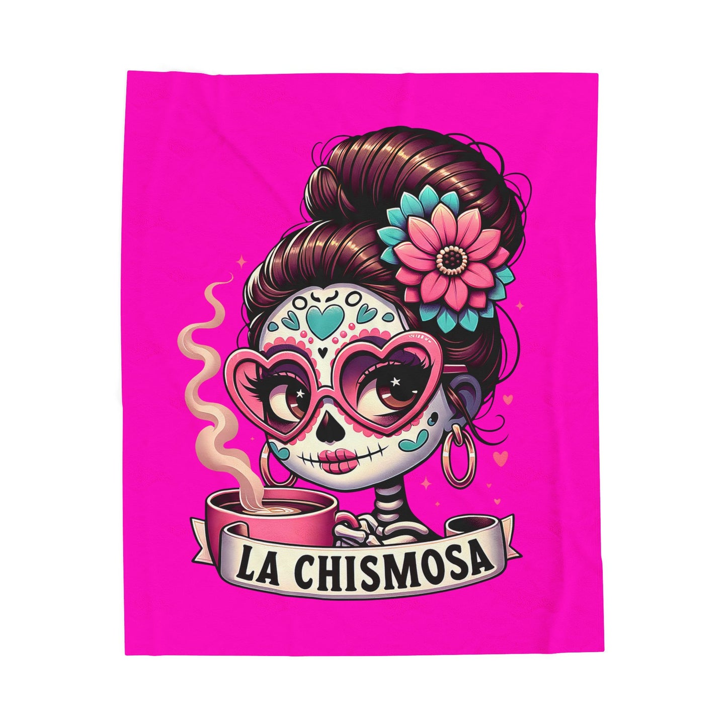 La Chismosa Plush Blanket