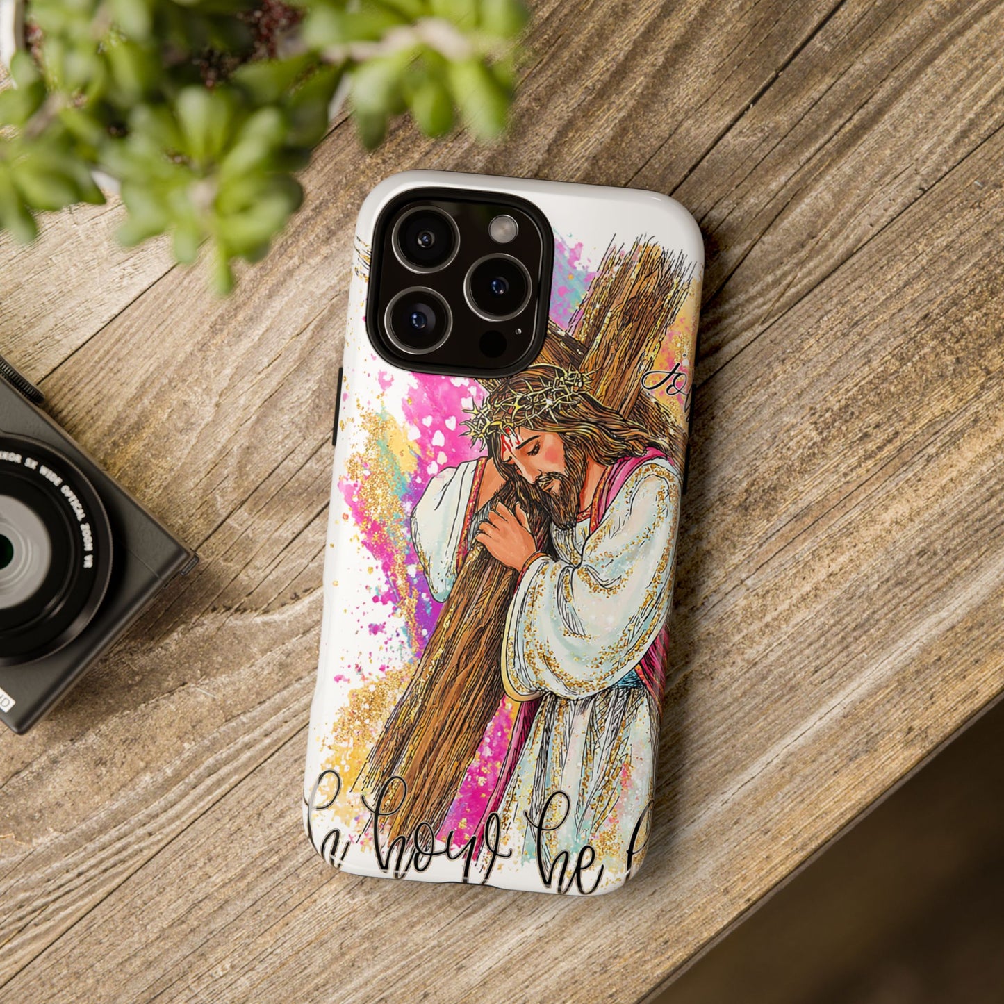 Inspirational Christian Phone Cover ("In Your Hands" Design)