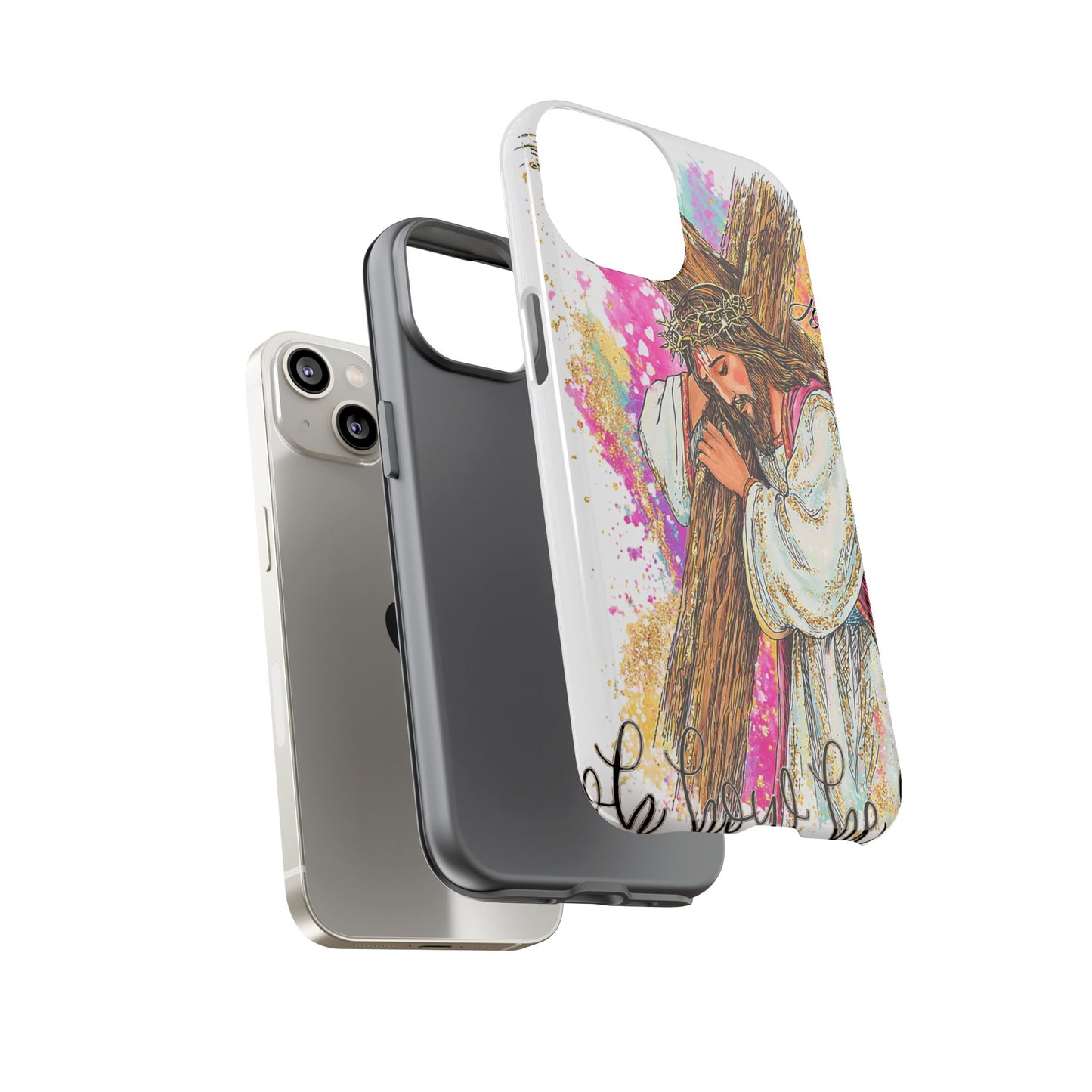 Inspirational Christian Phone Cover ("In Your Hands" Design)