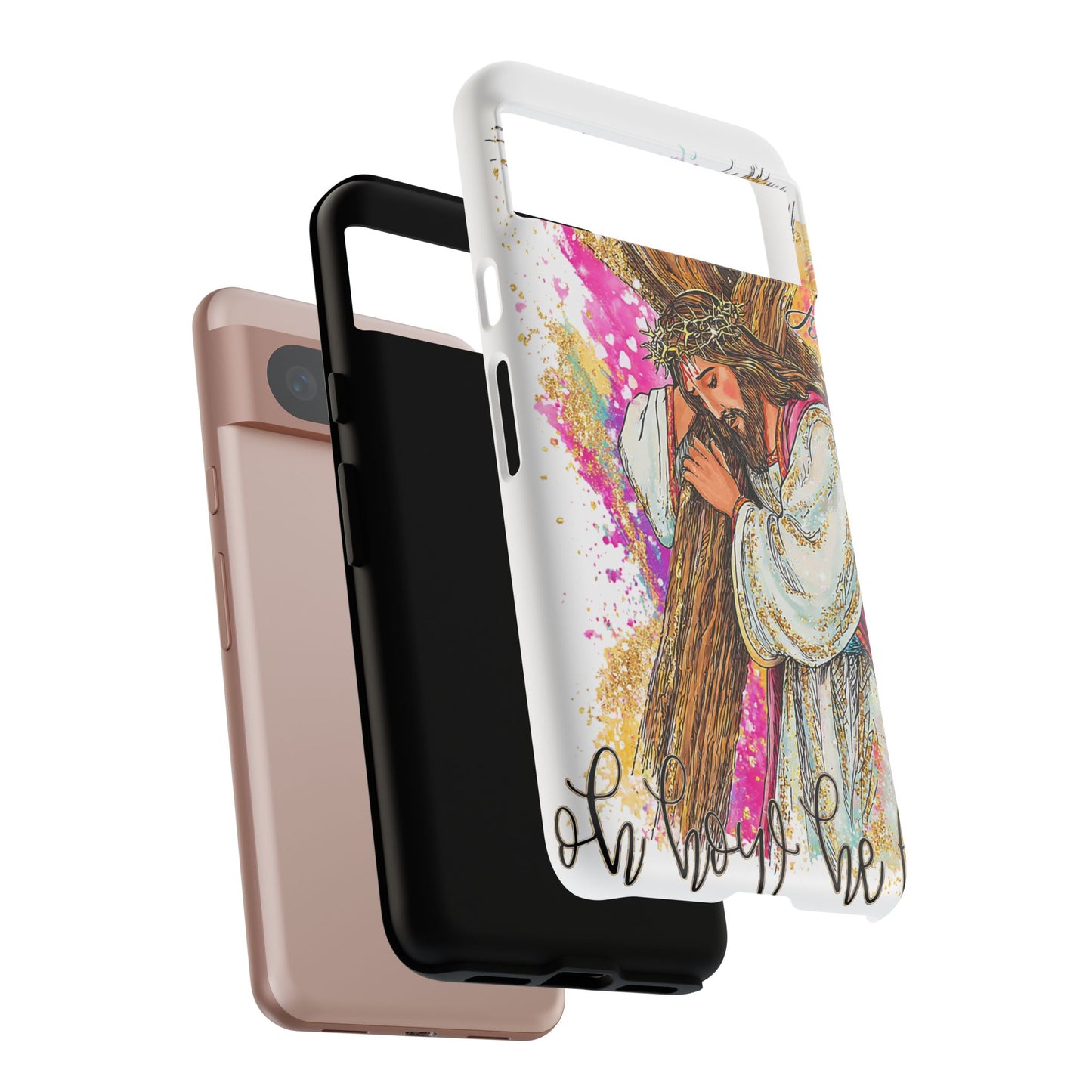Inspirational Christian Phone Cover ("In Your Hands" Design)