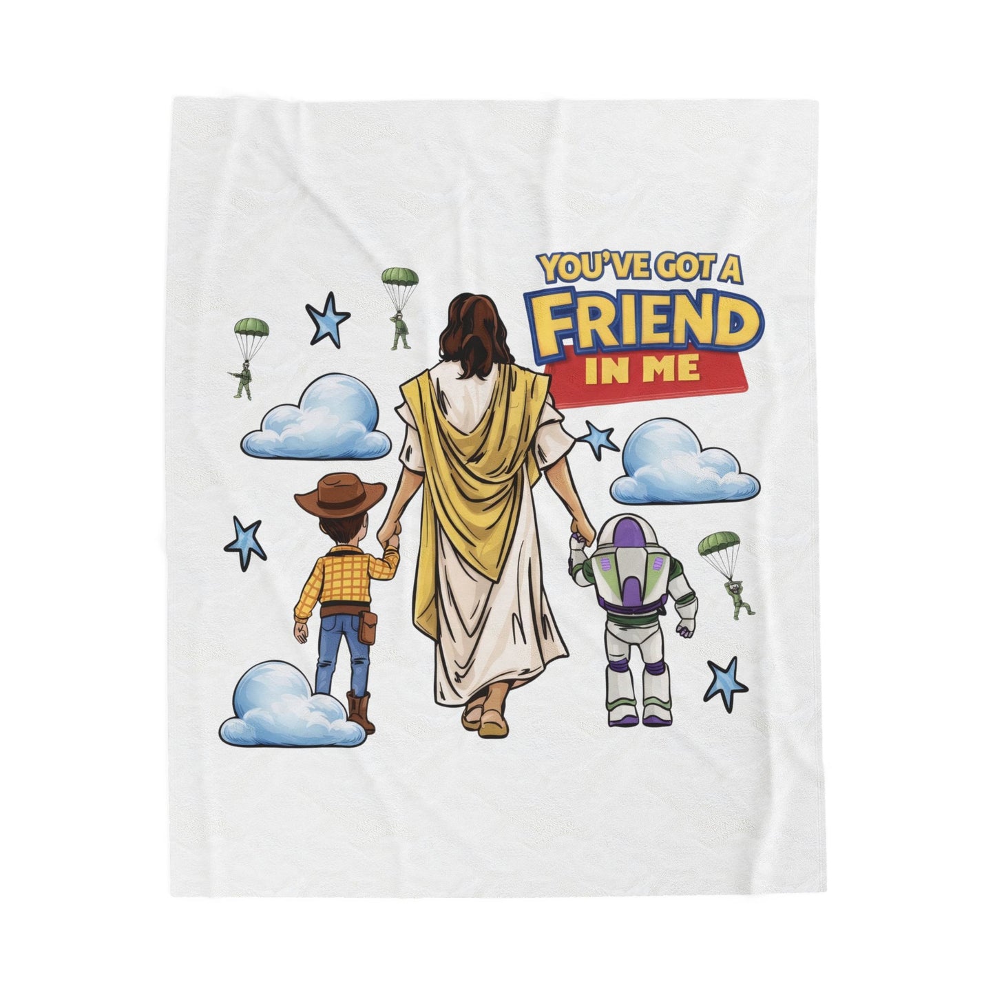 Plush Blanket — "You've Got a Friend in Me" Cozy Movie-Inspired Throw