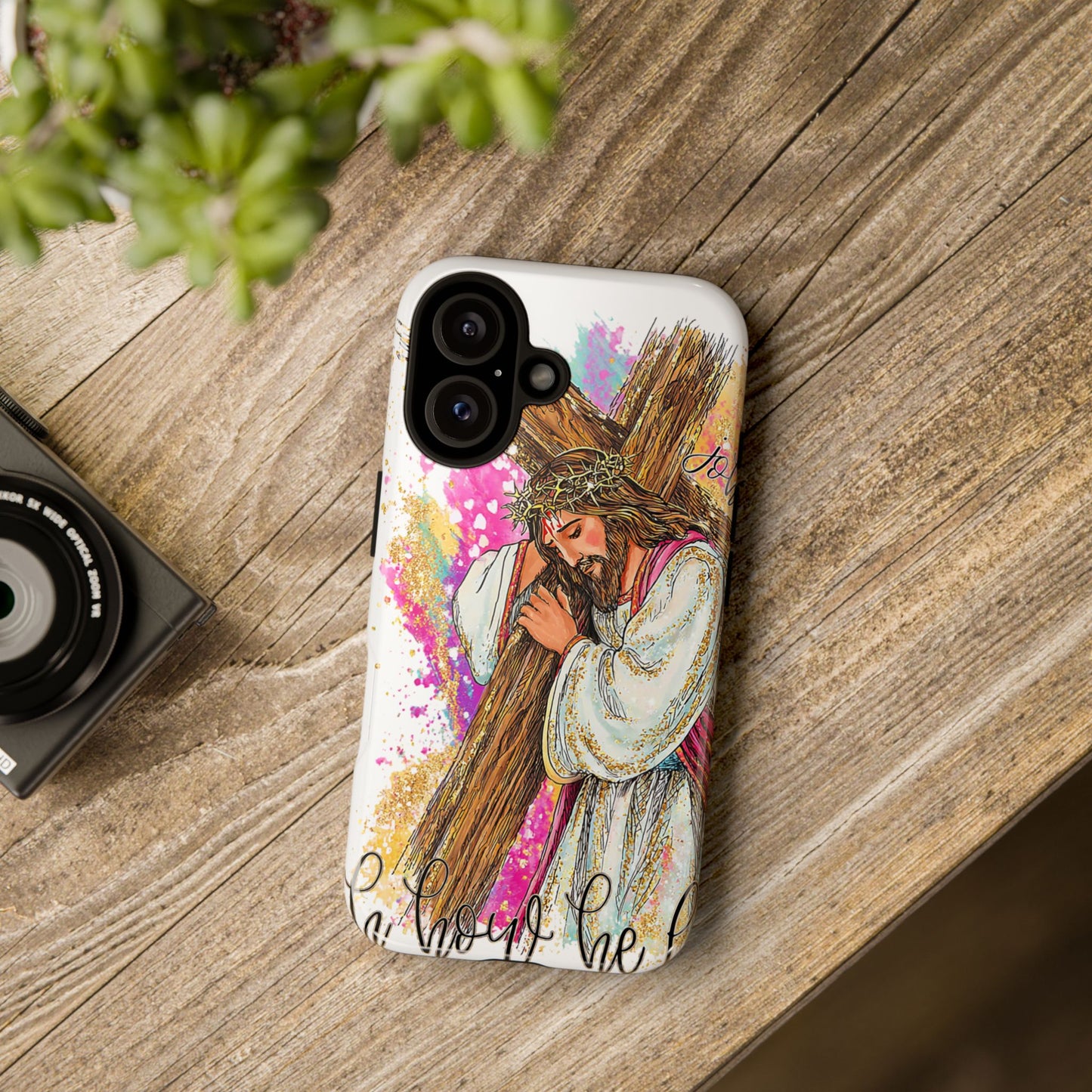 Inspirational Christian Phone Cover ("In Your Hands" Design)