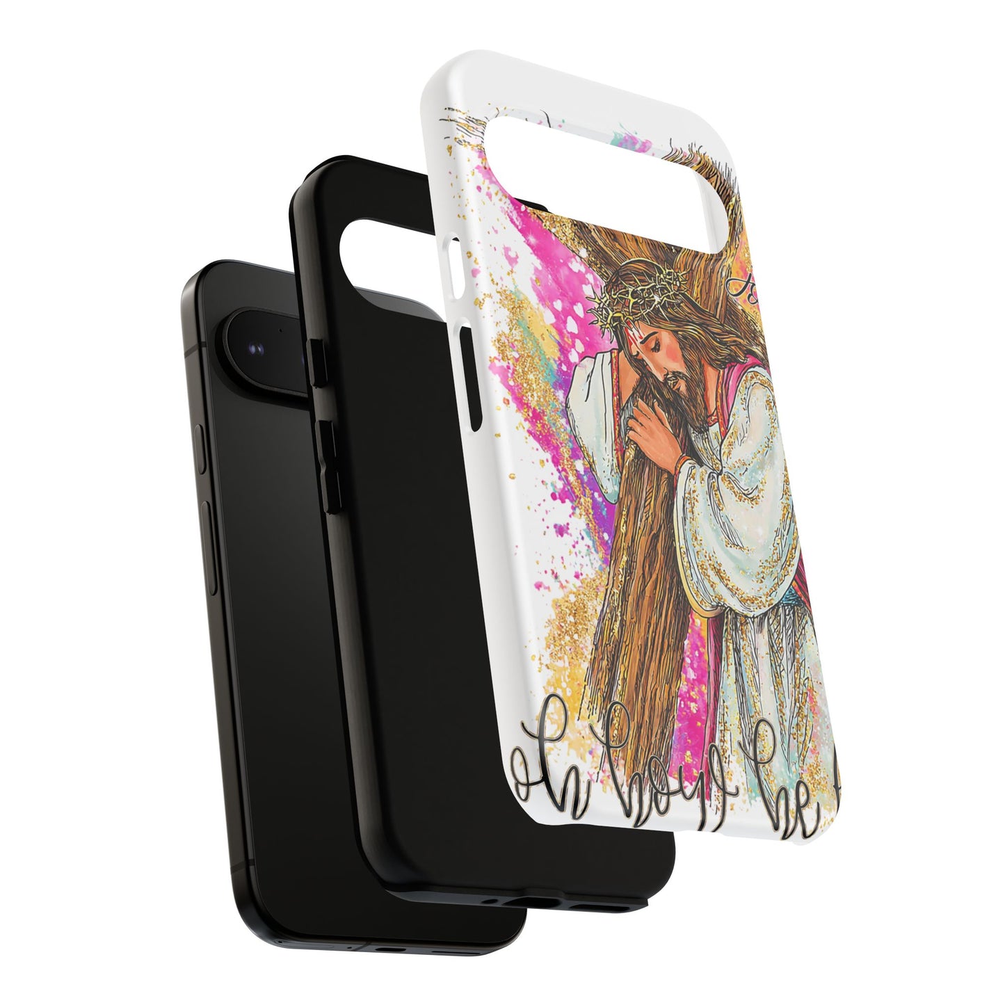 Inspirational Christian Phone Cover ("In Your Hands" Design)