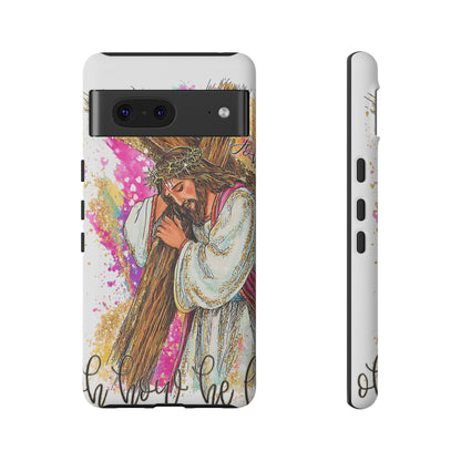 Inspirational Christian Phone Cover ("In Your Hands" Design)