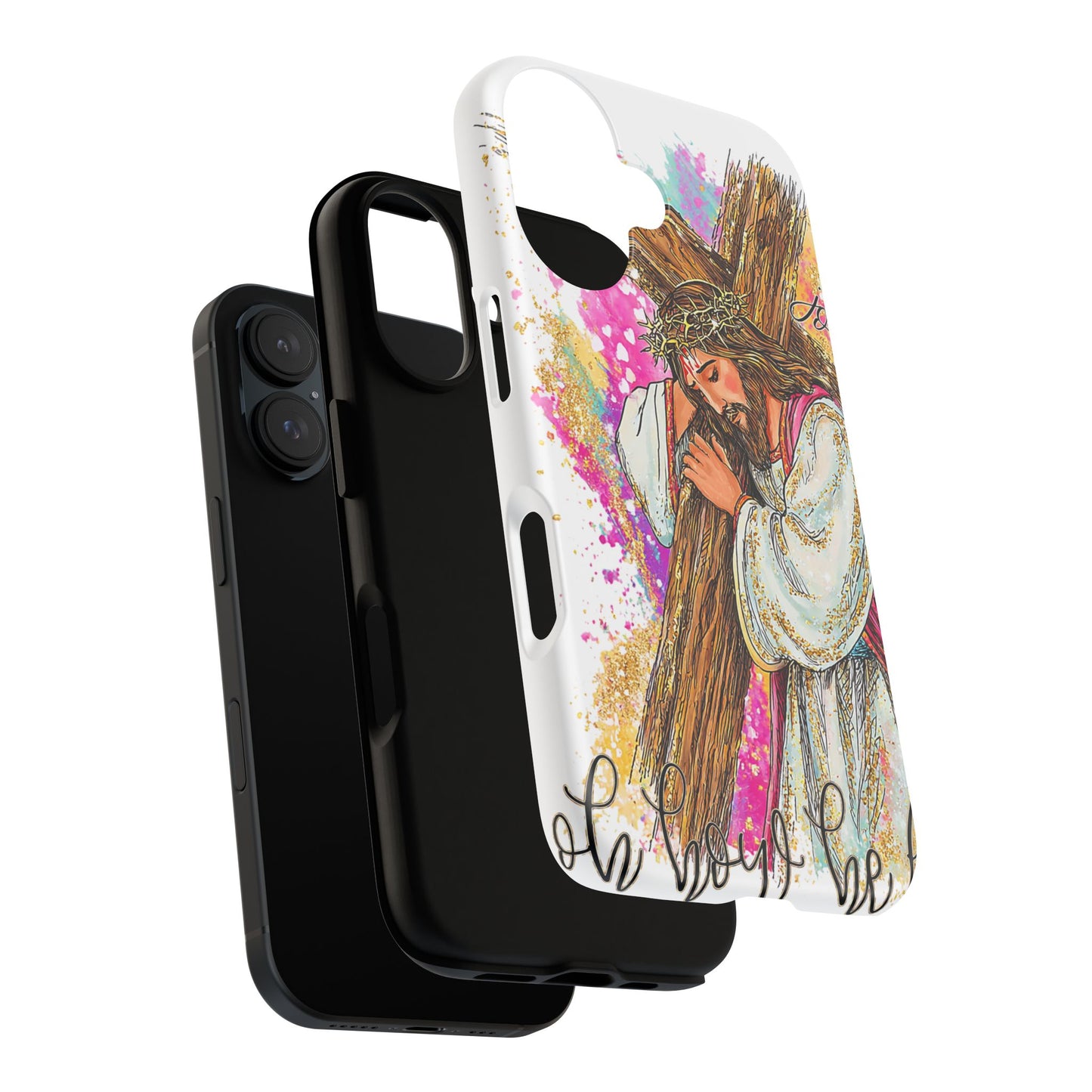 Inspirational Christian Phone Cover ("In Your Hands" Design)