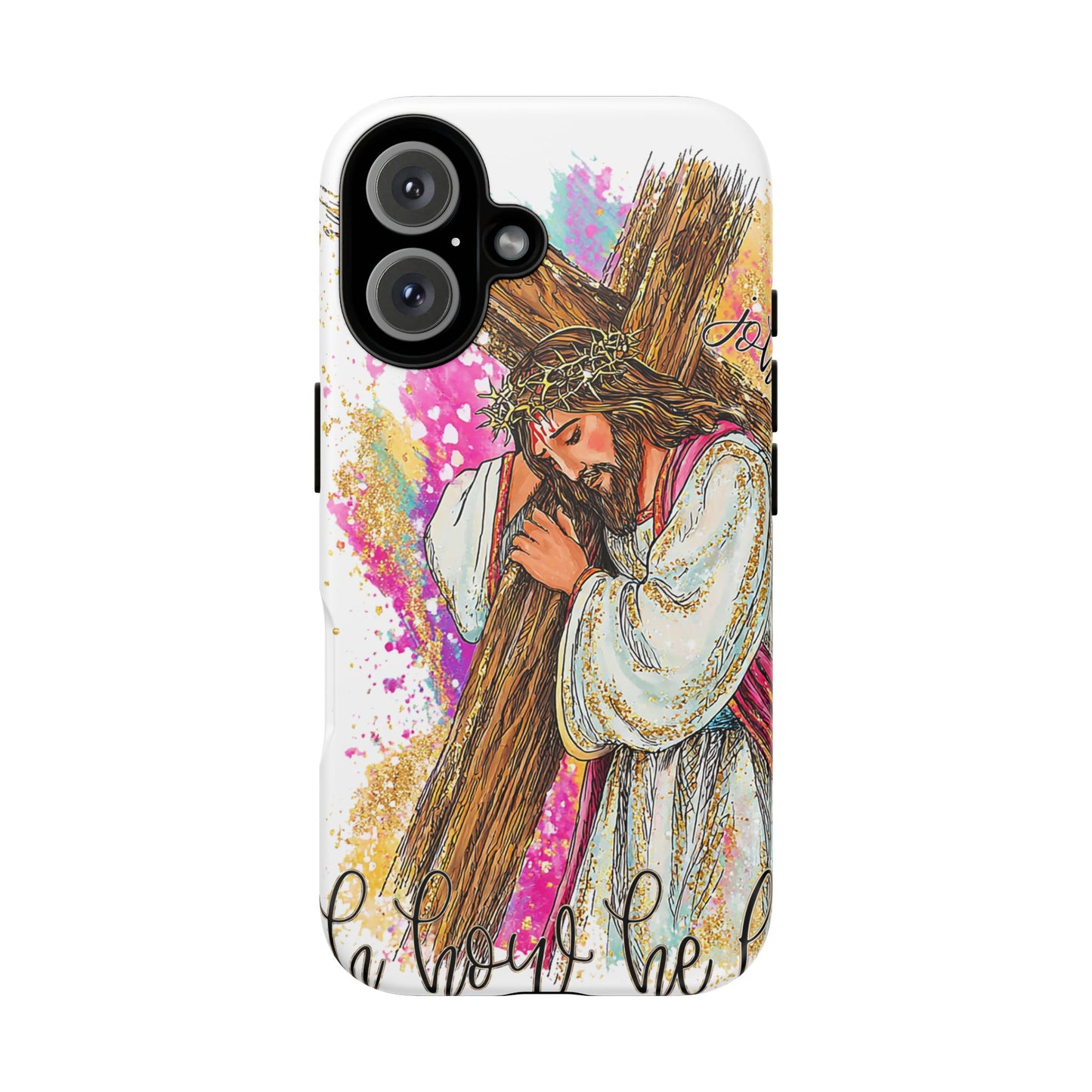 Inspirational Christian Phone Cover ("In Your Hands" Design)